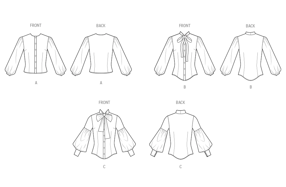 Simplicity Sewing Pattern Misses' Blouses (PDF) 8 Simplicity Sewing Pattern Misses' Blouses (PDF)