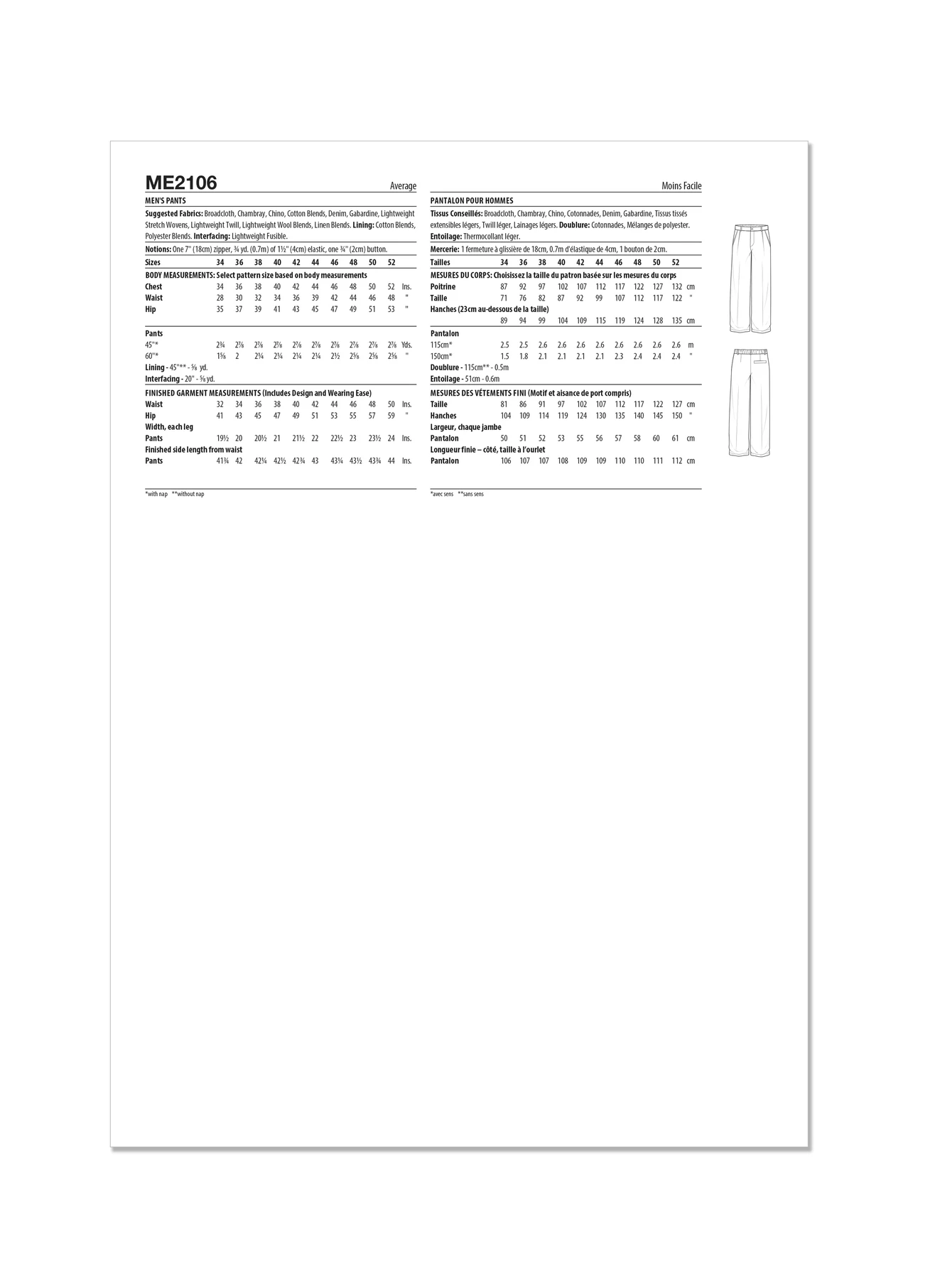 Know Me Sewing Pattern Men's Pants by Norris Dánta Ford (PDF) 5 Know Me Sewing Pattern Men's Pants by Norris Dánta Ford (PDF)