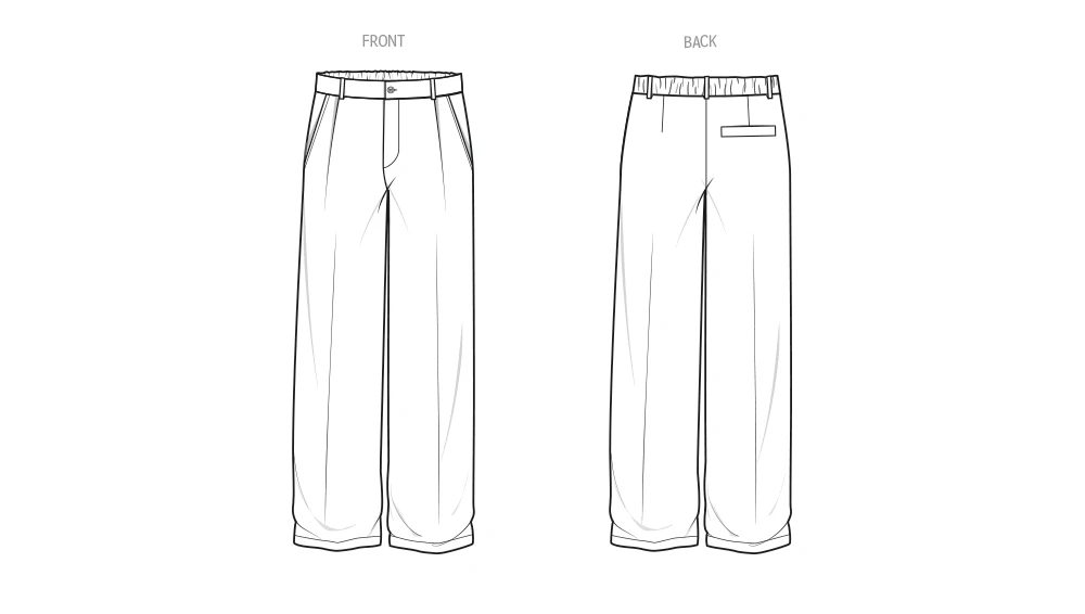 Know Me Sewing Pattern Men's Pants by Norris Dánta Ford (PDF) 6 Know Me Sewing Pattern Men's Pants by Norris Dánta Ford (PDF)