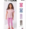 New Look Sewing Pattern Children's Top and Leggings 10 New Look Sewing Pattern Children's Top and Leggings