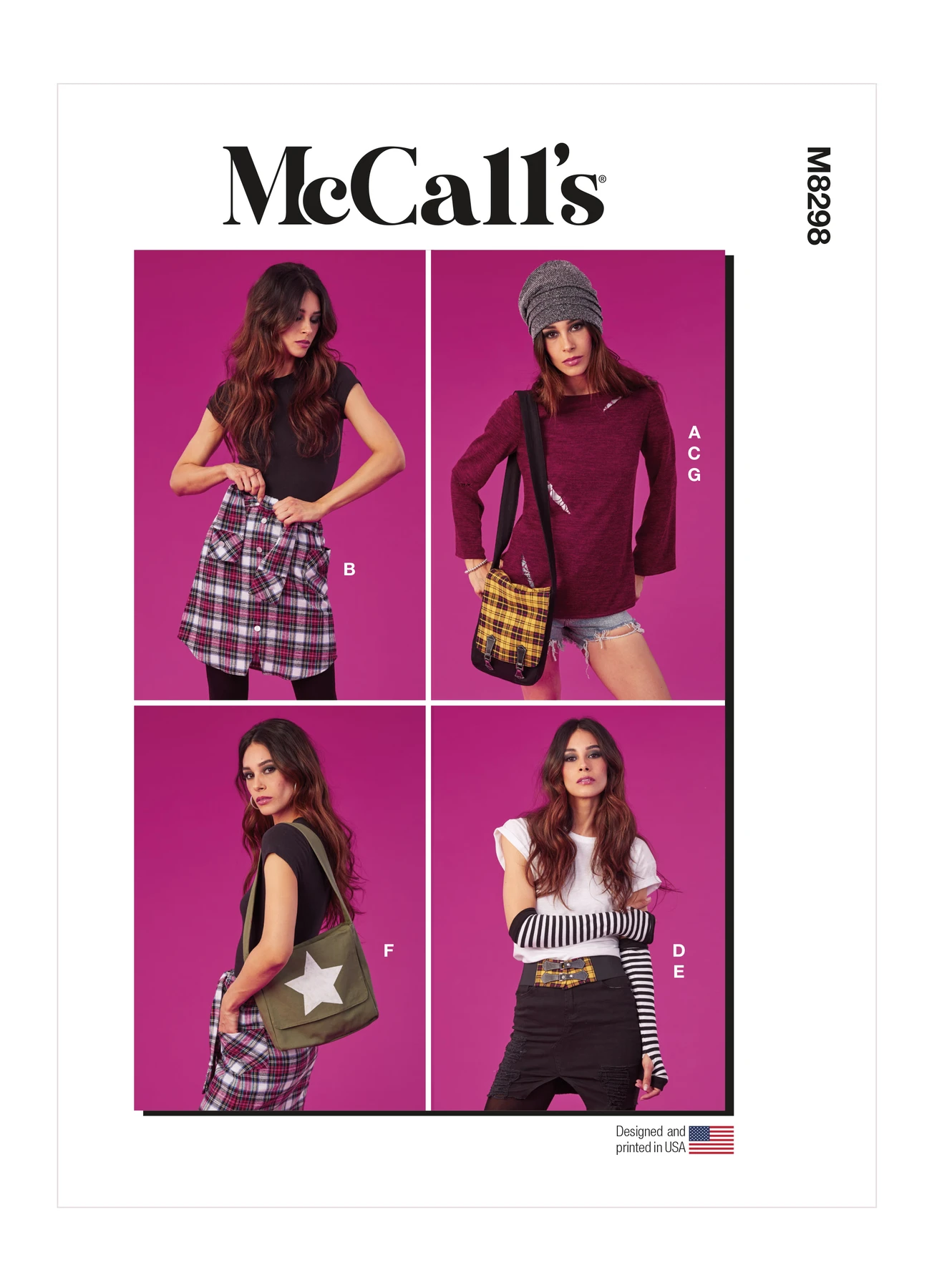 McCall's Sewing Pattern Misses' Accessories 1 McCall's Sewing Pattern Misses' Accessories