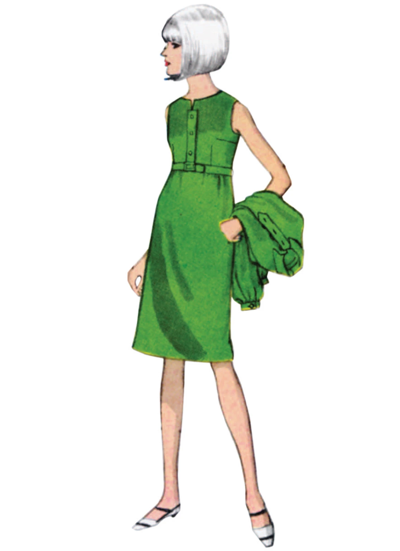 Vogue Patterns 1960s Misses' Vintage Dress And Jacket (PDF) 3 Vogue Patterns 1960s Misses' Vintage Dress And Jacket (PDF)
