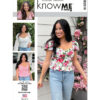Know Me Sewing Pattern Misses' Tops by Alissah Threads (PDF)