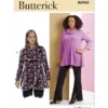 Butterick Sewing Pattern Women's Knit Tops