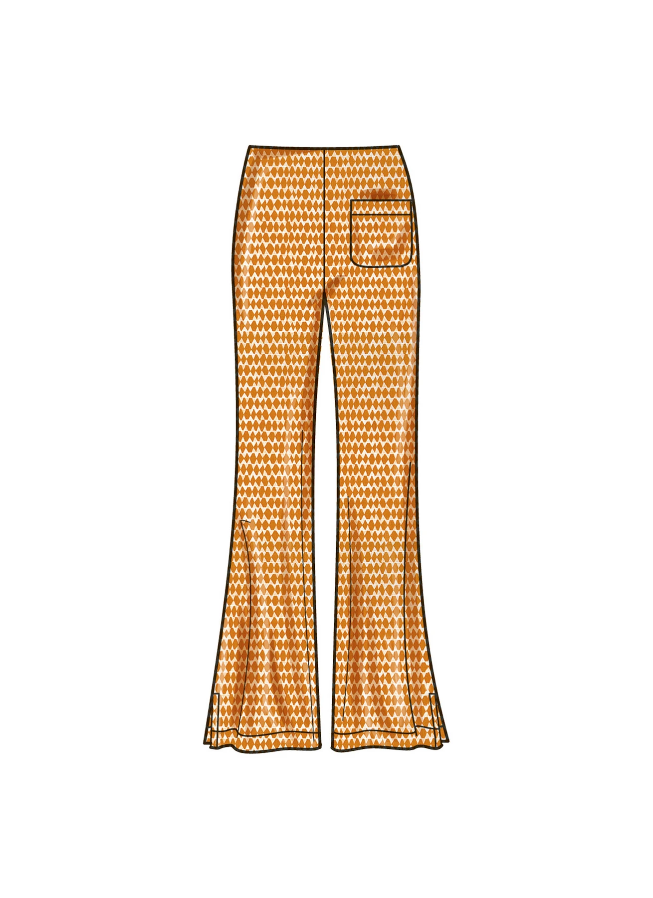 Simplicity Sewing Pattern Misses' Knit Skirts and Pants in Two Lengths 6 Simplicity Sewing Pattern Misses' Knit Skirts and Pants in Two Lengths