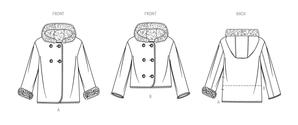 Simplicity Sewing Pattern Girls' and Boys' Jacket In Two Lengths (PDF) 8 Simplicity Sewing Pattern Girls' and Boys' Jacket In Two Lengths (PDF)