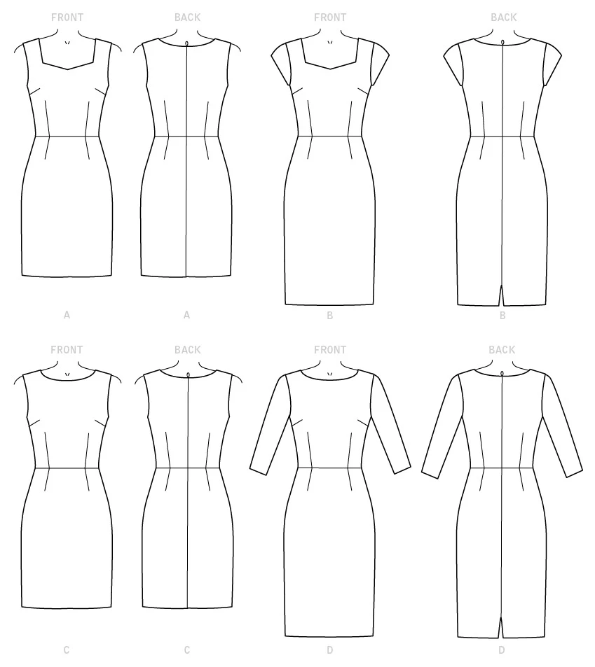 McCall's Sewing Pattern Misses' and Women's Dresses (PDF) 12 McCall's Sewing Pattern Misses' and Women's Dresses (PDF)