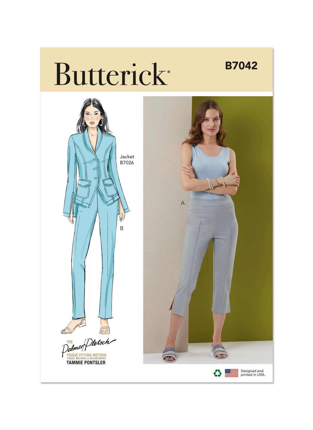 Butterick Sewing Pattern Misses' Pants by Palmer/Pletsch Tammie Pontsler 1 Butterick Sewing Pattern Misses' Pants by Palmer/Pletsch Tammie Pontsler
