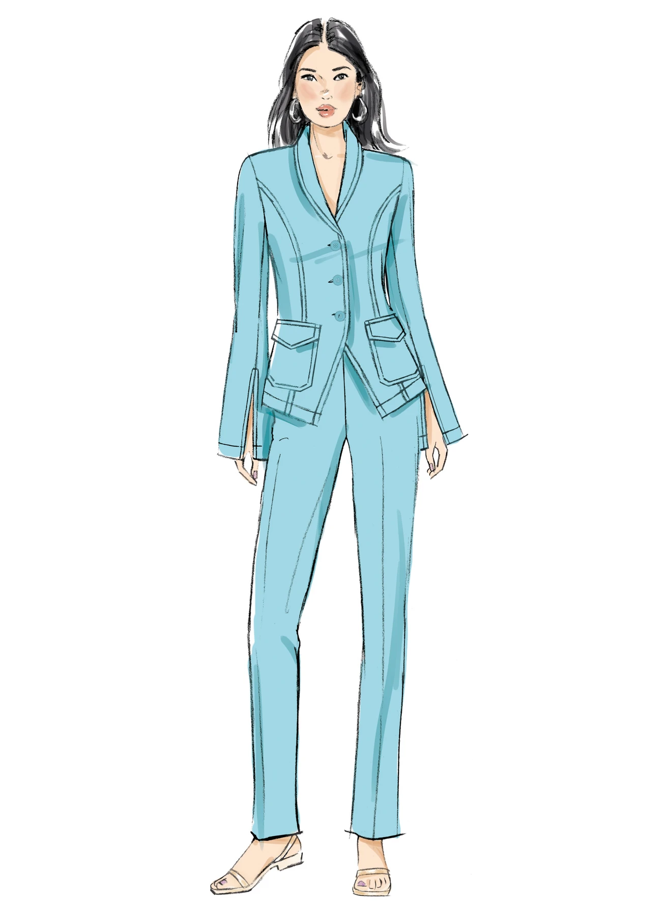 Butterick Sewing Pattern Misses' Pants by Palmer/Pletsch Tammie Pontsler 3 Butterick Sewing Pattern Misses' Pants by Palmer/Pletsch Tammie Pontsler