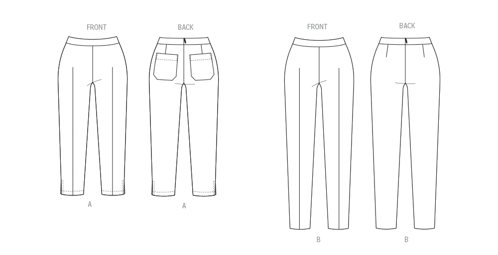Butterick Sewing Pattern Misses' Pants by Palmer/Pletsch Tammie Pontsler 7 Butterick Sewing Pattern Misses' Pants by Palmer/Pletsch Tammie Pontsler