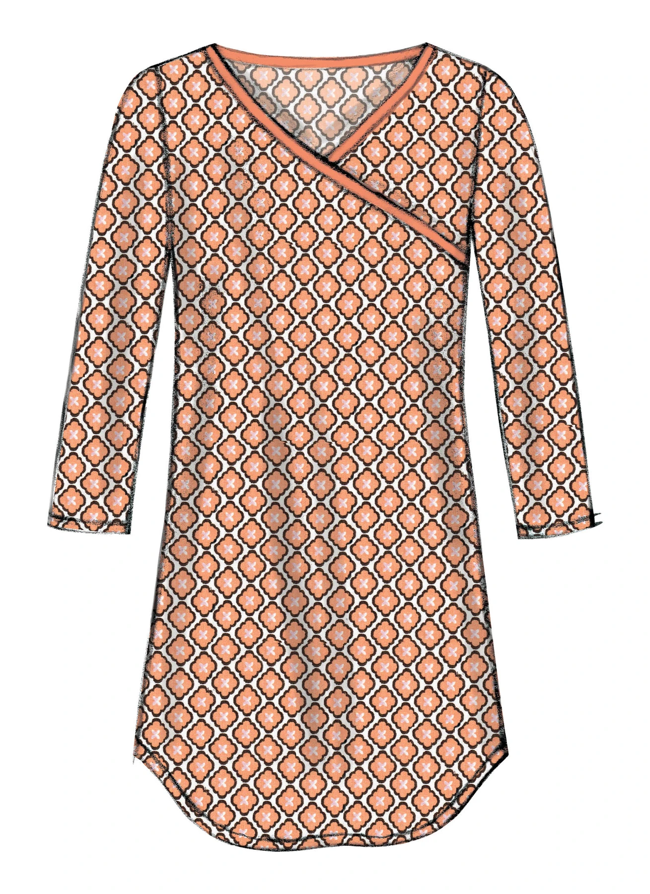 McCall's Sewing Pattern Misses'/Women's Robe, Belt, Tops, Dress, Shorts and Pants (PDF) 4 McCall's Sewing Pattern Misses'/Women's Robe, Belt, Tops, Dress, Shorts and Pants (PDF)