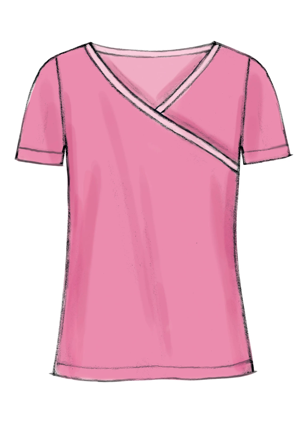 McCall's Sewing Pattern Misses'/Women's Robe, Belt, Tops, Dress, Shorts and Pants (PDF) 5 McCall's Sewing Pattern Misses'/Women's Robe, Belt, Tops, Dress, Shorts and Pants (PDF)