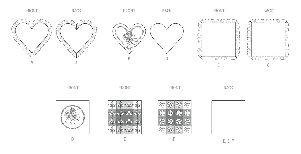 McCall's Sewing Pattern Pillows 6 McCall's Sewing Pattern Pillows