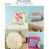 McCall's Sewing Pattern Pillows (PDF) 5 McCall's Sewing Pattern Pillows (PDF)
