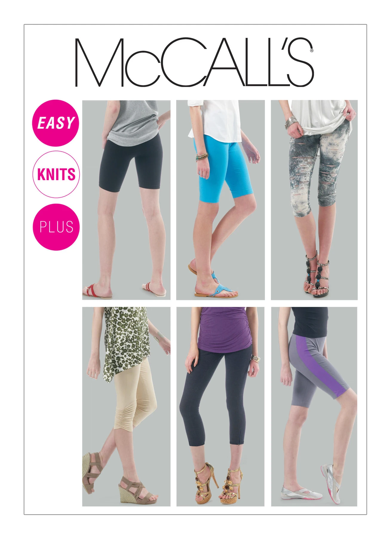 McCall's Sewing Pattern Misses'/Women's Leggings In Four Lengths (PDF) 1 McCall's Sewing Pattern Misses'/Women's Leggings In Four Lengths (PDF)