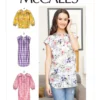 McCall's Sewing Pattern Misses' Top, Tunic and Dresses (PDF)