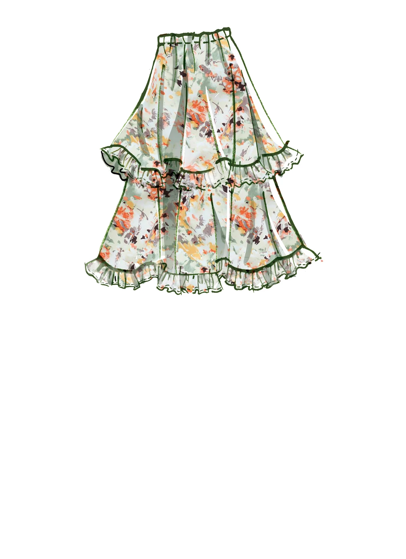 McCall's Sewing Pattern #TillaryMcCalls - Misses' Skirts 3 McCall's Sewing Pattern #TillaryMcCalls - Misses' Skirts