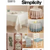 Simplicity Sewing Pattern Tabletop Décor 14 Simplicity Sewing Pattern Tabletop Décor