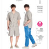 Burda Style Pattern 5640 Men's Shirt and Shorts
