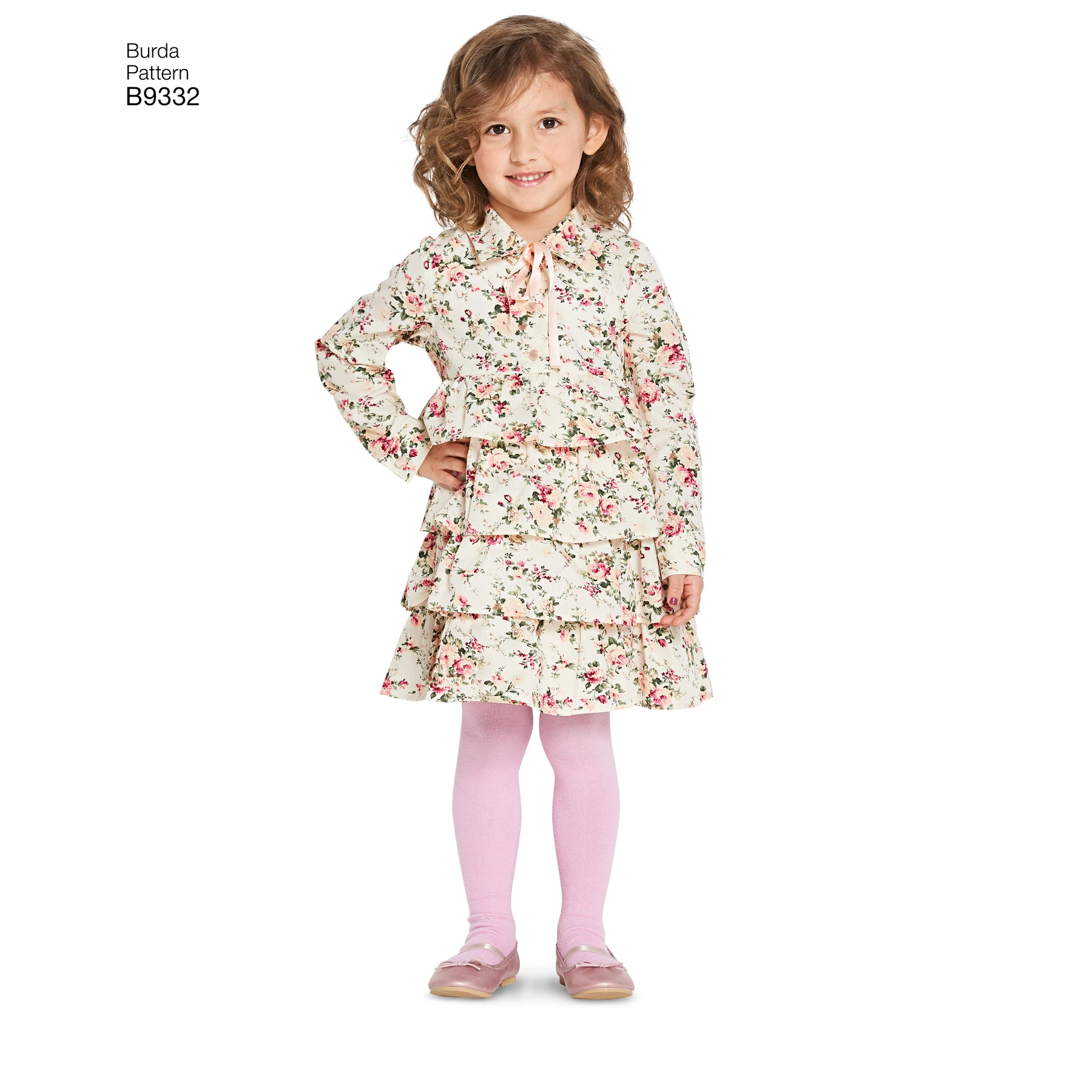 Burda Style Sewing Pattern Children's Dresses 3 Burda Style Sewing Pattern Children's Dresses