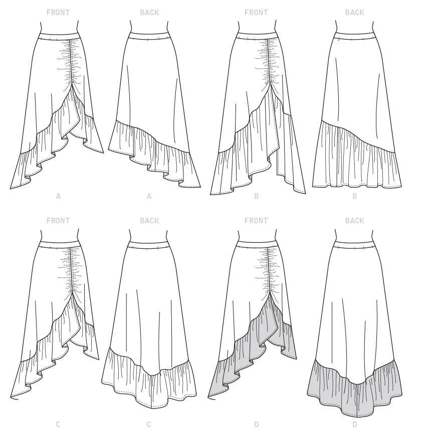 McCall's Sewing Pattern Misses' Skirts (PDF) 9 McCall's Sewing Pattern Misses' Skirts (PDF)
