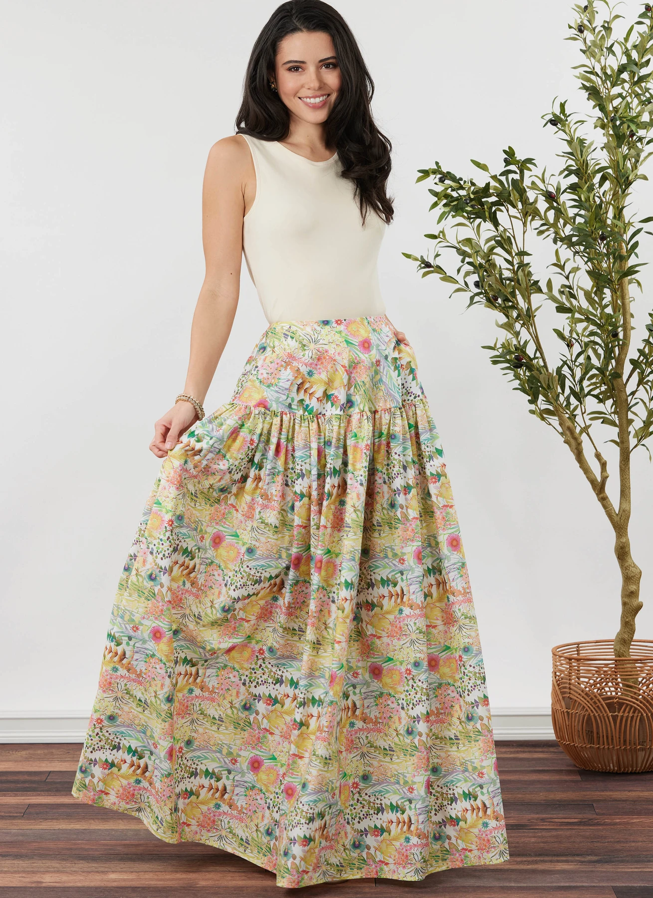 Simplicity Sewing Pattern Misses' Skirt in Three Lengths (PDF) 2 Simplicity Sewing Pattern Misses' Skirt in Three Lengths (PDF)