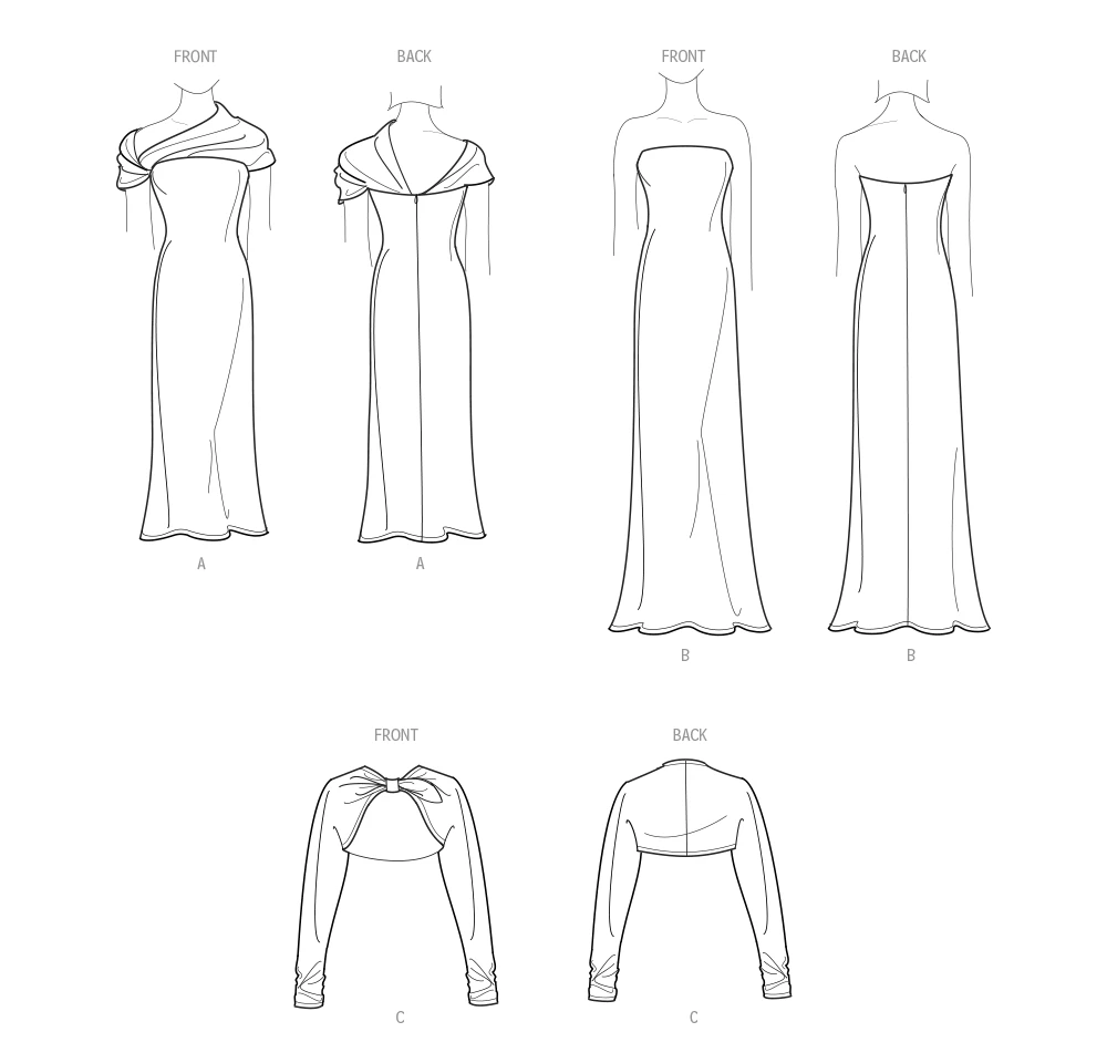 Simplicity Sewing Pattern Misses' Knit Dresses and Shrug (PDF) 11 Simplicity Sewing Pattern Misses' Knit Dresses and Shrug (PDF)