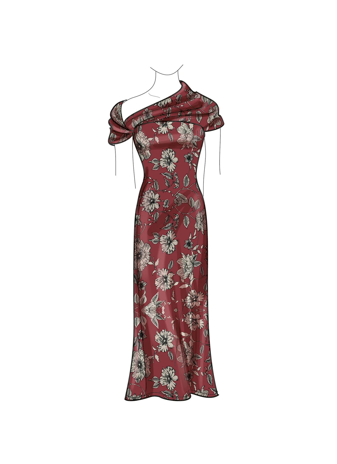 Simplicity Sewing Pattern Misses' Knit Dresses and Shrug (PDF) 4 Simplicity Sewing Pattern Misses' Knit Dresses and Shrug (PDF)