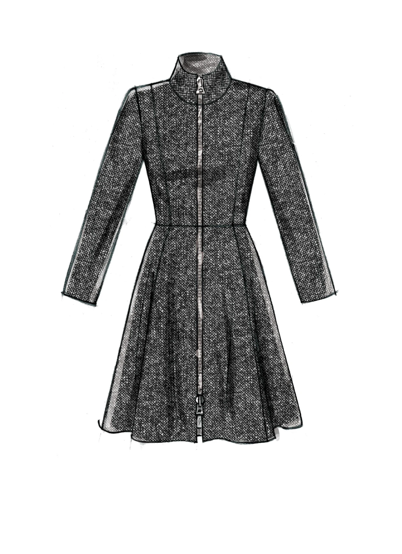McCall's Sewing Pattern Misses'/Miss Petite and Women's/Women Petite Coats and Belt (PDF) 4 McCall's Sewing Pattern Misses'/Miss Petite and Women's/Women Petite Coats and Belt (PDF)