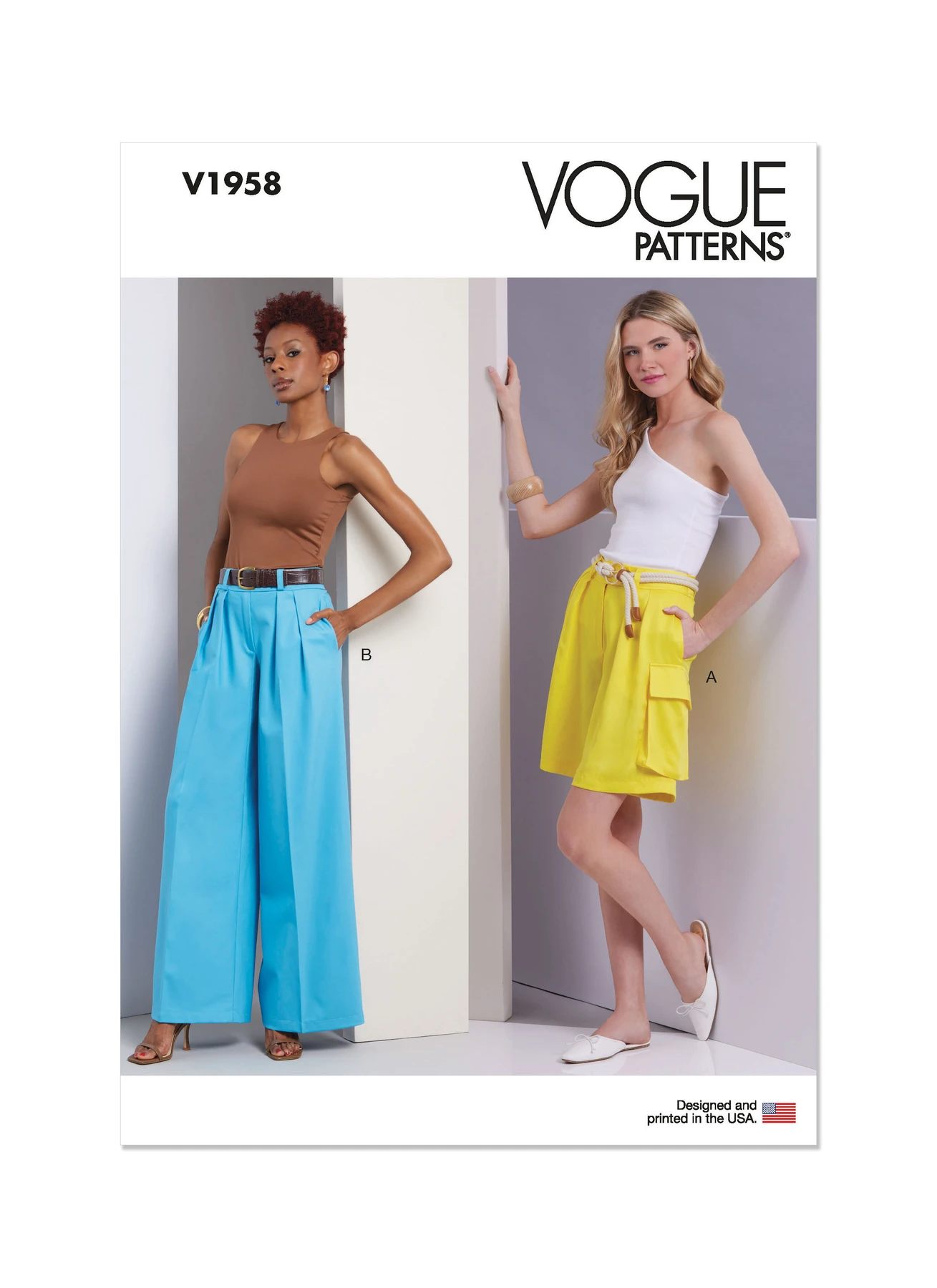Vogue Patterns Misses' Shorts and Pants 1 Vogue Patterns Misses' Shorts and Pants