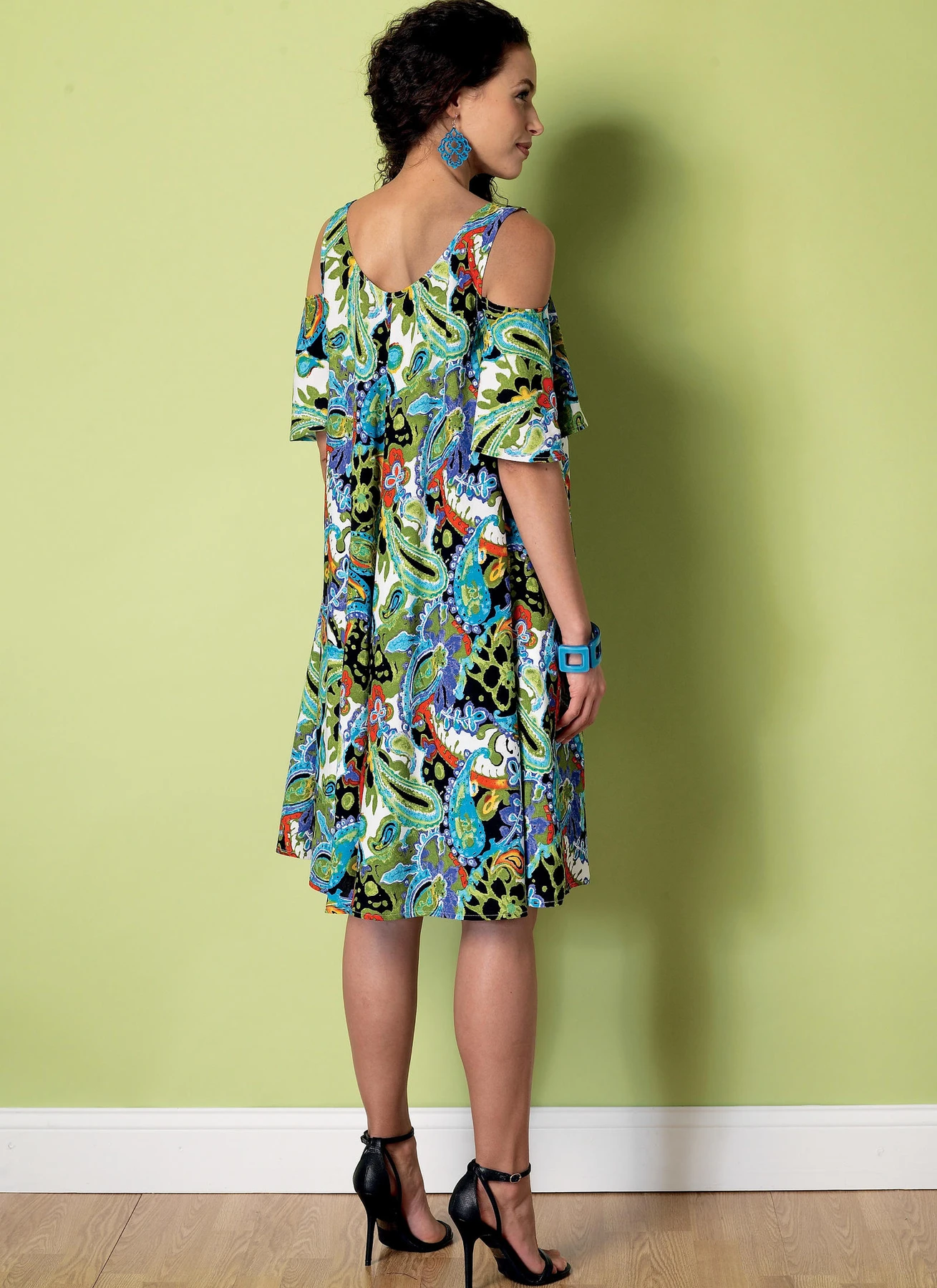 Butterick Sewing Pattern Misses' Sleeveless and Cold-Shoulder Tent Dresses 7 Butterick Sewing Pattern Misses' Sleeveless and Cold-Shoulder Tent Dresses