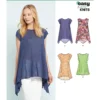 New Look Sewing Pattern Misses' Easy Knit Tops 24 New Look Sewing Pattern Misses' Easy Knit Tops