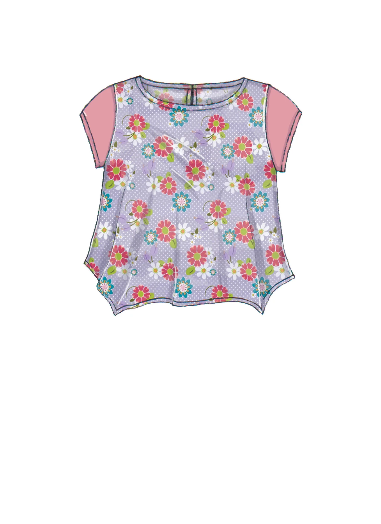 McCall's Sewing Pattern Infants' Contrast Tops and Leggings (PDF) 3 McCall's Sewing Pattern Infants' Contrast Tops and Leggings (PDF)