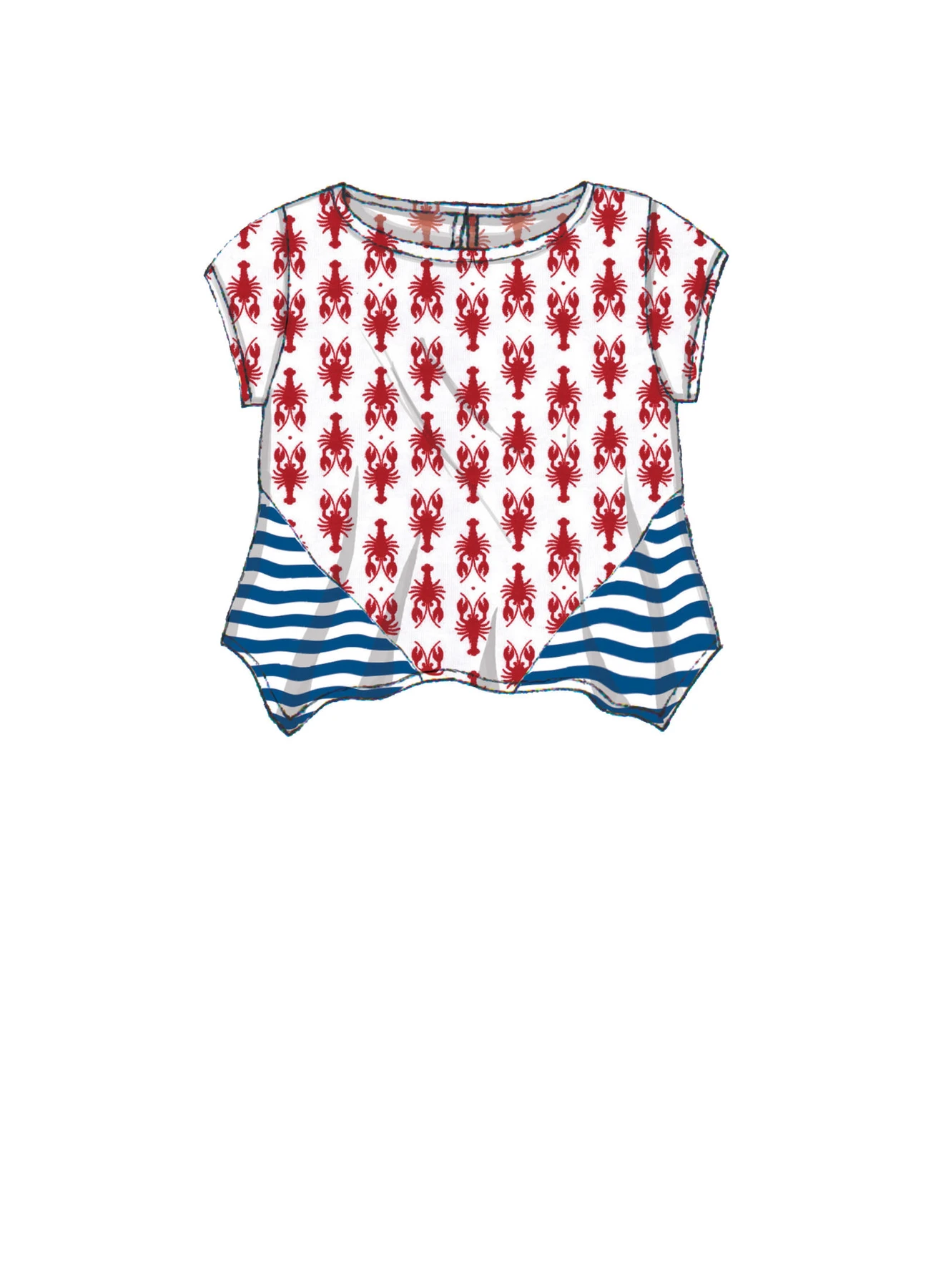 McCall's Sewing Pattern Infants' Contrast Tops and Leggings (PDF) 4 McCall's Sewing Pattern Infants' Contrast Tops and Leggings (PDF)