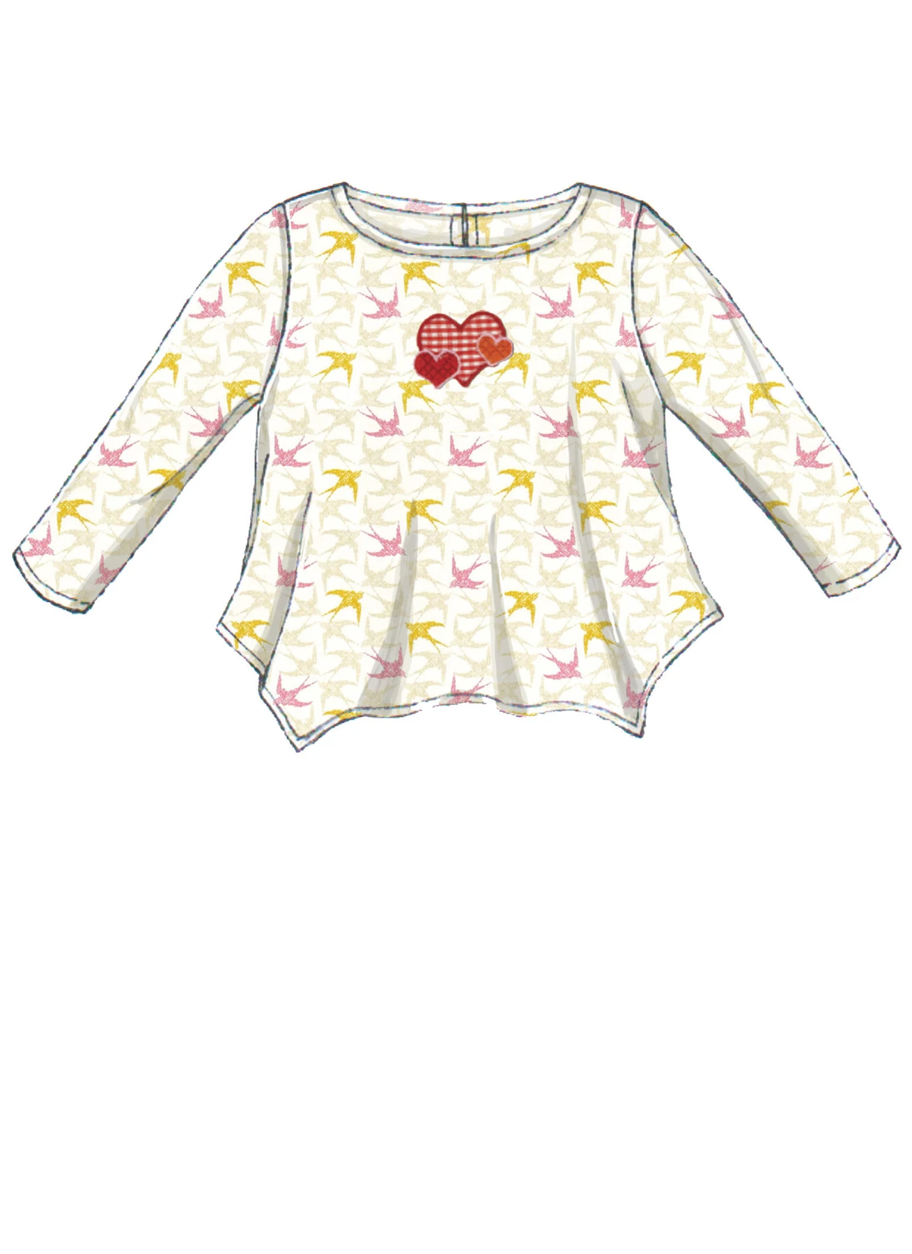 McCall's Sewing Pattern Infants' Contrast Tops and Leggings (PDF) 5 McCall's Sewing Pattern Infants' Contrast Tops and Leggings (PDF)