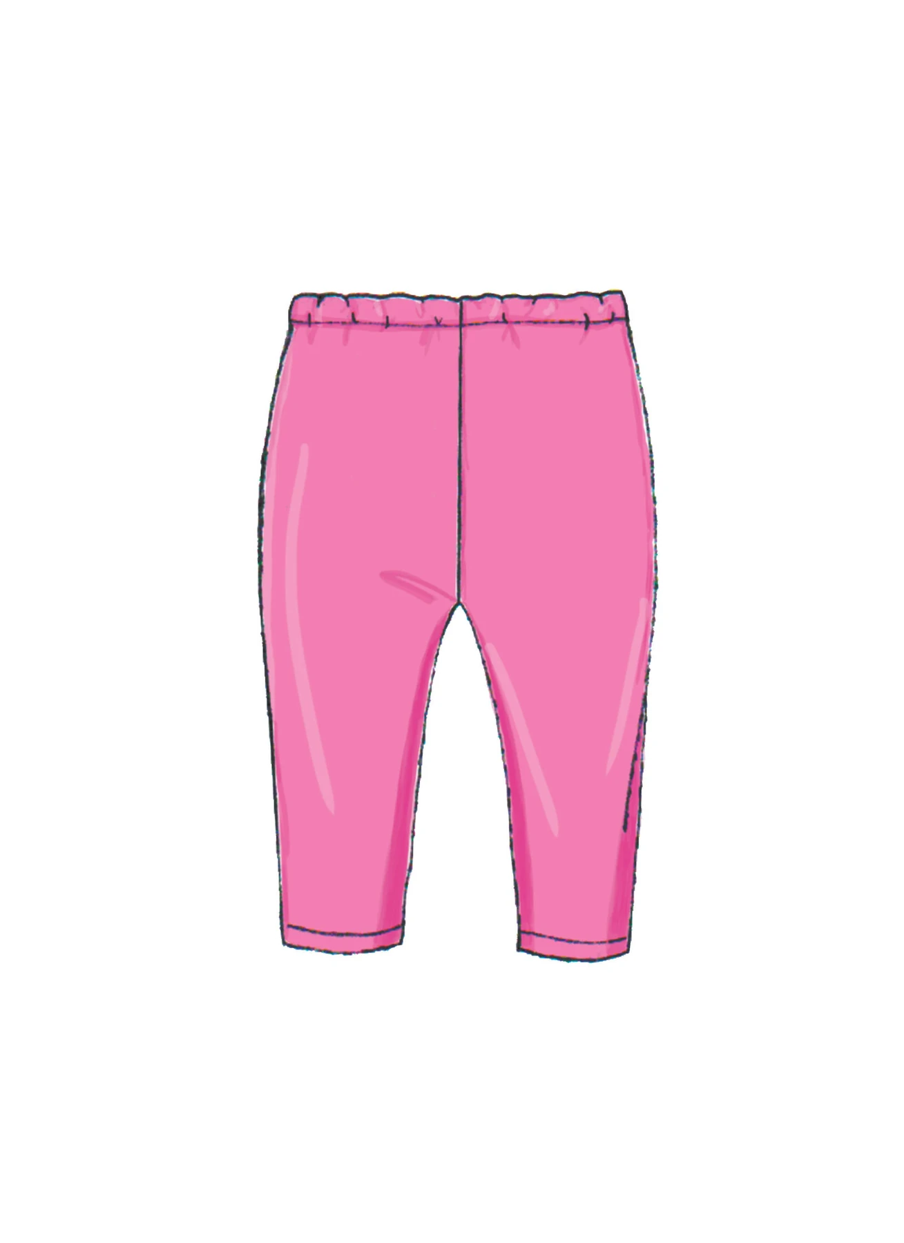 McCall's Sewing Pattern Infants' Contrast Tops and Leggings (PDF) 7 McCall's Sewing Pattern Infants' Contrast Tops and Leggings (PDF)
