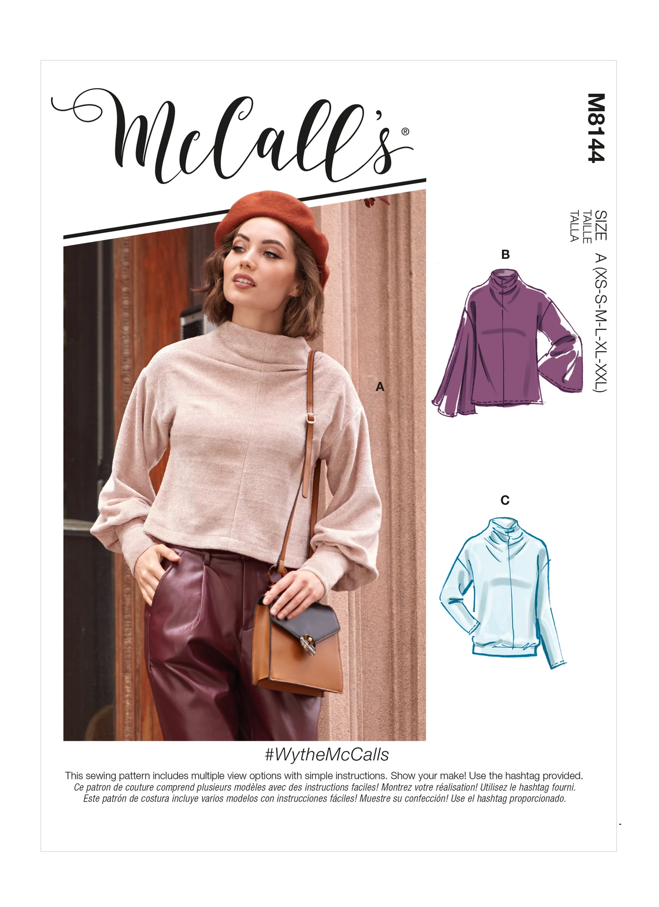 McCall's Sewing Pattern Misses' Tops (PDF) 252 McCall's Sewing Pattern Misses' Tops (PDF)