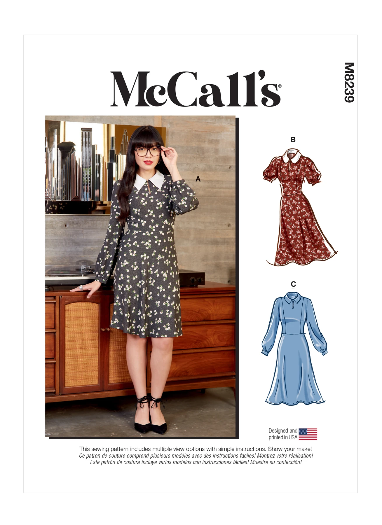 McCall's Sewing Pattern Misses' Dresses 1 McCall's Sewing Pattern Misses' Dresses