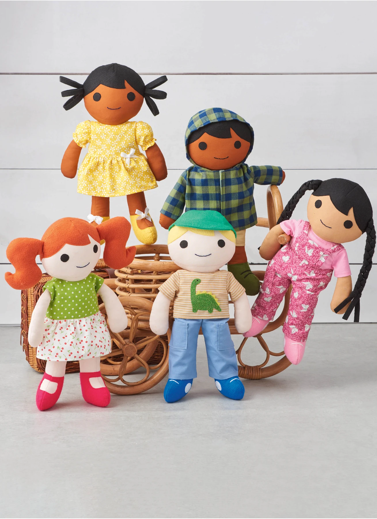 Simplicity Sewing Pattern 14 1/2" Cloth Dolls and Clothes by Longia Miller (PDF) 2 Simplicity Sewing Pattern 14 1/2" Cloth Dolls and Clothes by Longia Miller (PDF)