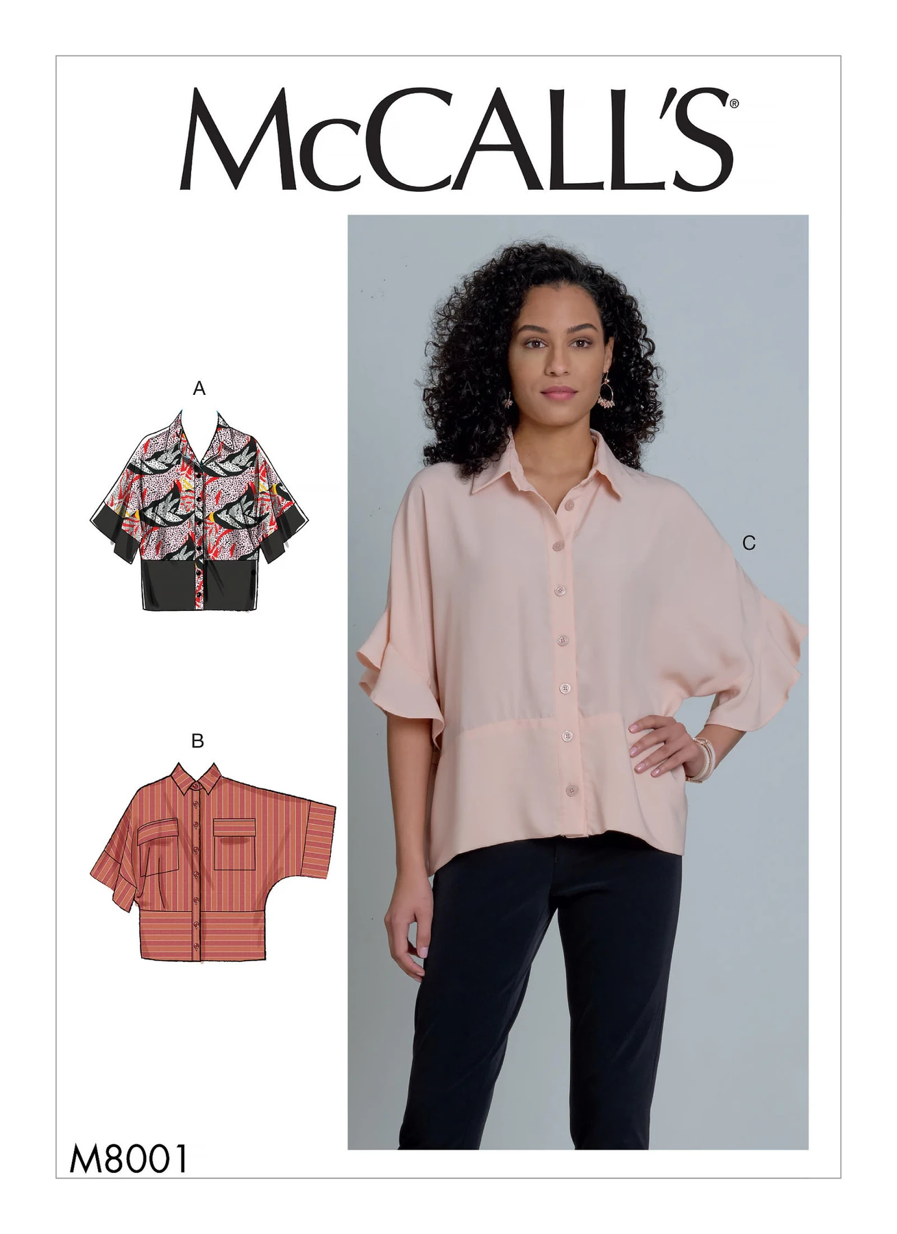 McCall's Sewing Pattern Misses' Tops 1 McCall's Sewing Pattern Misses' Tops