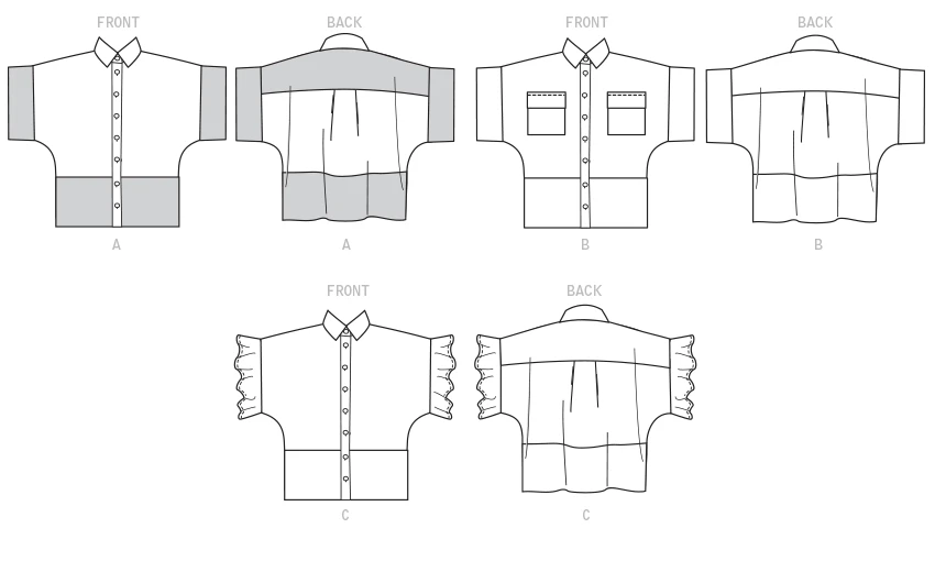 McCall's Sewing Pattern Misses' Tops 7 McCall's Sewing Pattern Misses' Tops