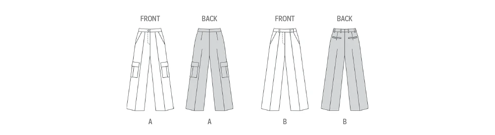 Burda Style Pattern 5621 Misses' Pants 9 Burda Style Pattern 5621 Misses' Pants