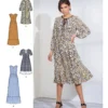 Simplicity Sewing Pattern Misses' Pullover Dress