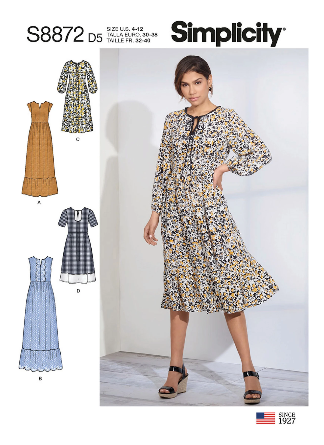 Simplicity Sewing Pattern Misses' Pullover Dress 1 Simplicity Sewing Pattern Misses' Pullover Dress