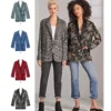 Simplicity Sewing Pattern Misses'/Women's Oversized Blazers 17 Simplicity Sewing Pattern Misses'/Women's Oversized Blazers