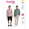 Burda Style Sewing Pattern 5842 Men's Shirt 249 Burda Style Sewing Pattern 5842 Men's Shirt