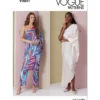 Vogue Patterns Misses' One Shoulder Dress and Pants (PDF) 15 Vogue Patterns Misses' One Shoulder Dress and Pants (PDF)