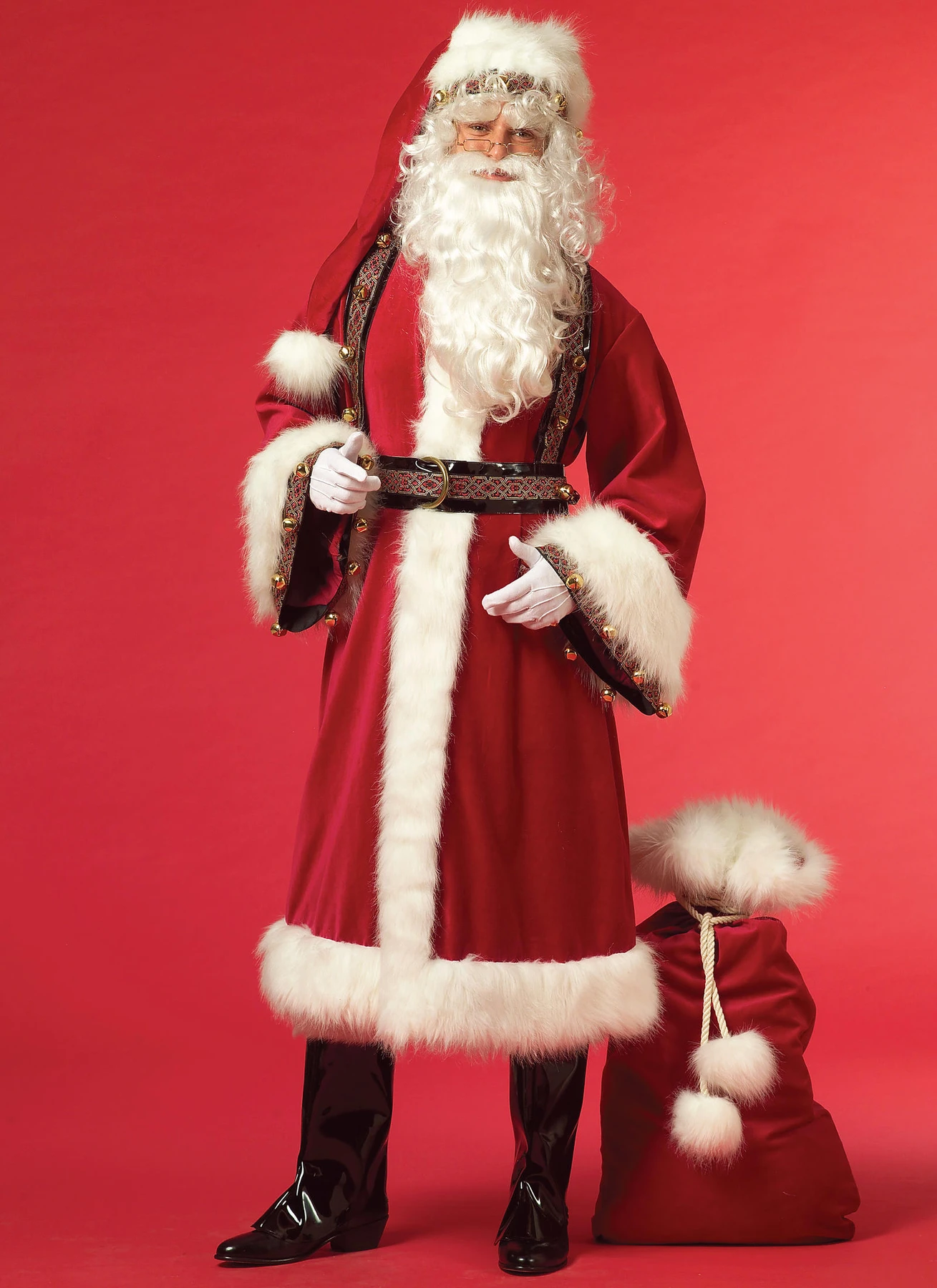 McCall's Sewing Pattern Misses'/Men's Mr. and Mrs. Claus Costumes and Bag 4 McCall's Sewing Pattern Misses'/Men's Mr. and Mrs. Claus Costumes and Bag