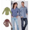 McCall's Sewing Pattern Misses' and Men's Shirts (PDF)
