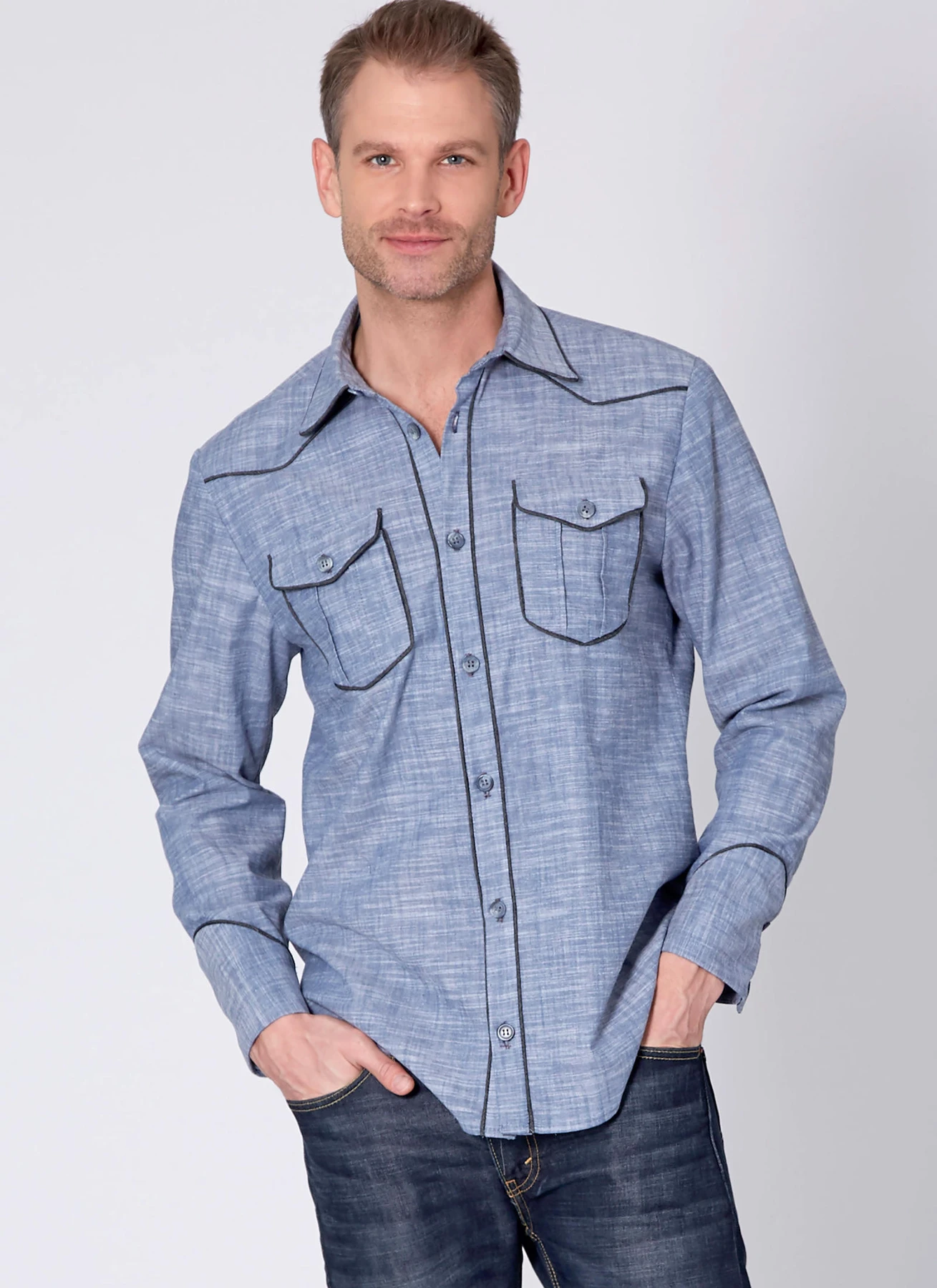 McCall's Sewing Pattern Misses' and Men's Shirts (PDF) 4 McCall's Sewing Pattern Misses' and Men's Shirts (PDF)